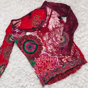 Desigual Long Sleeve Tee